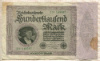 100000 марок. Германия 1923г