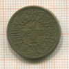 1 песета. Испания 1944г
