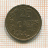 25 сантимов. Люксембург 1947г
