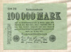 100000 марок. Германия 1923г