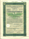 Облигация. 500 марок. Германия