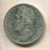 5 франков. Бельгия 1849г