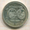 1 доллар. Канада 1974г