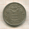 5 франков. Монако 1966г