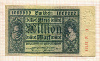 1000000 марок. Германия 1923г
