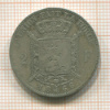 2 франка. Бельгия 1866г