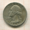 1/4 доллара. США 1944г