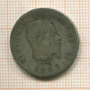 1 лира. Италия 1863г