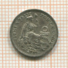 1/2 динеро. Перу 1904г
