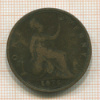 1 пенни. Великобритания 1876г