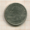 1/4 доллара. США 2001г