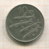 10 крон. Исландия 1984г