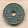 10 сантимов. Франция 1941г