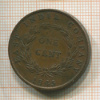 1 цент. Ост-Индская Компания 1845г