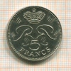 5 франков. Монако 1974г