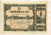5000000 марок. Германия 1923г