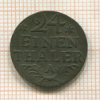1/24 талера. Пруссия 1783г