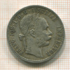 1 флорин. Австрия 1891г