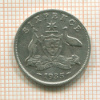 6 пенсов. Австралия 1935г