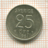 25 эре. Швеция 1961г