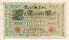 1000 марок. Германия 1910г
