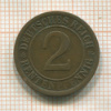 2 пфеннига. Германия 1924г