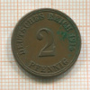 2 пфеннига. Германия 1915г