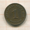 1 пфенниг. Германия 1910г