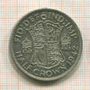 1/2 кроны. Великобритания 1942г