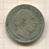 2 марки. Пруссия 1876г