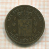 10 сантимов. Испания 1878г