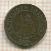 1 цент. Французский Индокитай 1885г
