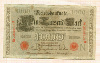 1000 марок. Германия 1910г