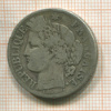 2 франка. Франция 1871г