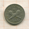 3 пенса. Новая Зеландия 1964г