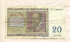 20 франков. Бельгия 1950г