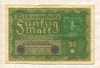 50 марок. Германия 1919г