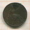1 фартинг. Великобритания 1821г