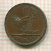 1 пенни. Ирландия 1968г