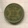 10 франков. Марокко