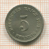 5 пфеннигов. Германия 1913г