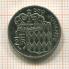 1/2 франка. Монако 1982г