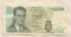 20 франков. Бельгия 1964г