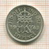 6 пенсов. Великобритания 1943г