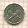 3 пенса. Новая Зеландия 1943г