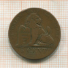 5 сантимов. Бельгия 1834г