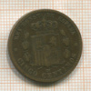5 сантимов. Испания 1878г