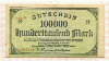 100000 марок. Германия