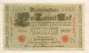 1000 марок. Германия 1910г