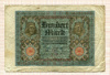 100 марок. Германия 1920г
